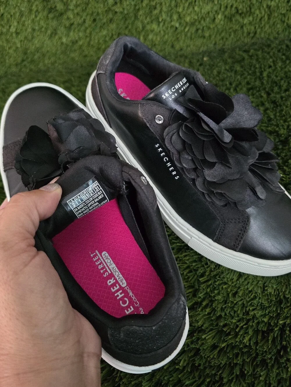 SKECHERS Sidestreet Bloomn Slip-On Sneakers